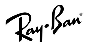 The image features a logo with the text  RAY BAN  prominently displayed, indicating it is related to the Ray-Ban brand.