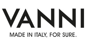 The image displays a logo with the text  VANNI  in bold, capital letters, followed by a tagline that reads  MADE IN ITALY FOR SURE.  Below the logo is a sentence that states  made in italy for sure,  suggesting the brand s origin and commitment to quality.